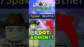  I GOT *ADMIN* COMMANDS?! (SECRET JANDEL SERVER) | Grow A Garden Crafting UPDATE  #growagarden