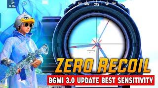 BGMI 3.0 Update Best Sensitivity settings Fast Gyro new sensitivity | (Luo ZenYt)