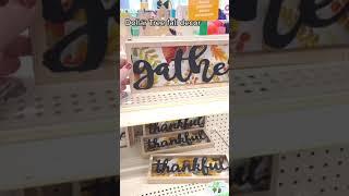 Dollar Tree Fall  Signs