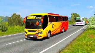 SPEL Bus Driving Gameplay || Dangerous Road || Euro Truck Simulator 2 || EP  07 || Road King