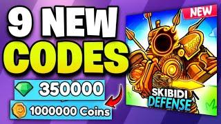 OCTOBER️SKIBIDI TOWER DEFENSE CODES FOR COINS 2024 | ROBLOX SKIBIDI TOWER DEFENSE CODES