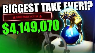 $4,149,070 Biggest Take Ever? 6 Golds, 4 Manned With Panther Statue | GTA Online Cayo Perico Heist