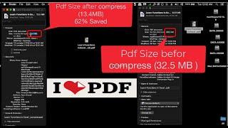 how to compress pdf file size | Reduce Size of PDF File | pdf كيفية ضغط ملف