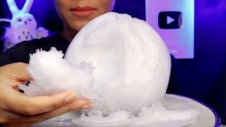 ASMR COTTON ICE/ONLY BITES @18:22/ICE EATING