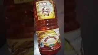 Rice Bran Oil lite house, fortifieb with vitamin A & D +F rice bran oil shorts video vestige #oil