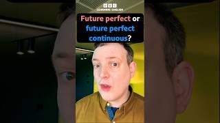  Time travel IS possible when you use future perfect tenses! 