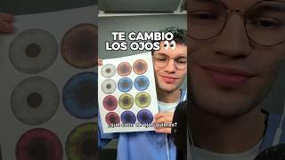 CAMBIO TUS OJOS DE COLOR  #asmr #shorts #asmrvideo #comedia