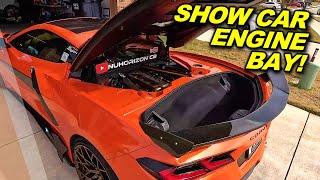 Reviewing an Engine Appearance Package WORTHY of the C8 Corvette!