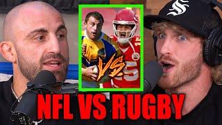 Former Rugby Star Explains Why Rugby Is TOUGHER Than NFL | Alexander Volkanovski