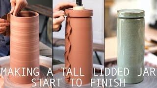 How to Make A Large Pottery Jar — From Beginning to End