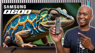 Samsung Q60D QLED TV Unboxing, Menu And Gaming!