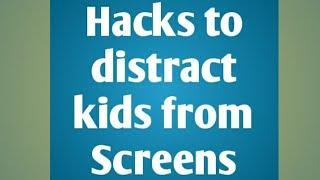 Shweta Gandhi's hacks to distract kids from Screens  #parenting #screentime #childdevelopment #hack