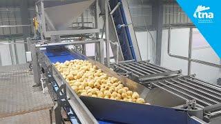 TNA & FoodTrip - batch fryer, potato chip line