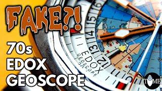 EDOX GEOSCOPE … can it be FAKE?! | TiME to check this version of the world’s first TRUE worldtimer