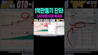 $$ 매일수익 4월25일 1억만들기단타1 $$ 여의도슈퍼개미가 100만원으로 1억벌기! 여러분 부자되세요!#단타 #주식단타 #주식단타하는법 #주식단타기법 #주식단타노하우#주식추천
