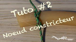 Mordus Spearfishing - Les Noeuds Tuto #2 - Noeud Constricteur - Constrictor knot