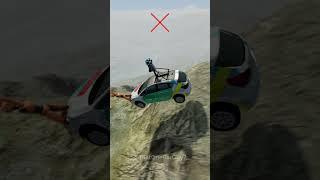 German cars brake test - BeamNG.drive #shorts #beamngdrive