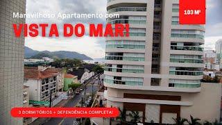 APARTAMENTO DE 2 DORMITÓRIOS + LAZER COMPLETO E VAGA DEMARCADA | PONTA DA PRAIA | IMÓVEIS EM SANTOS