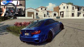 NFS HEAT BMW M4 - LOGITECH G29 gameplay