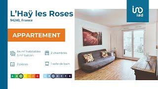 Location meublée appartement T3 à l'Haÿ les Roses | Evelyne LAURENT - Conseillère Immobilier IAD