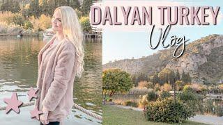 DALYAN TURKEY VLOG  KAUNOS TOMBS & NATURE | My Pretty Everything