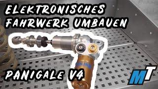 Panigale V4S Fahrwerk Teil 1 | Öhlins TTX Umbau | Goliath Suspension | MototechDE