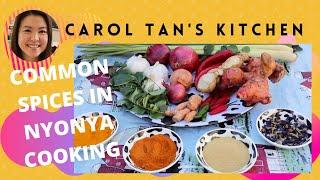 Cooking 101: Common Spices in Nyonya Cooking (娘惹美食)