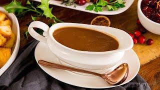 Make Ahead Christmas Gravy | Christmas Dinner Tips