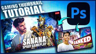 Level Up Your Game: Photoshop Hacks for Killer Thumbnails Ft. @SnaxGaming