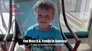 3 Year Old Jumps from a Helicopter