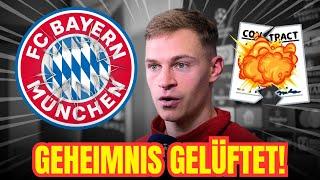 DRINGEND! JOSHUA KIMMICH MACHT EINE ERKLÄRUNG, DIE GANZ BAYERN ÜBERRASCHT HAT!