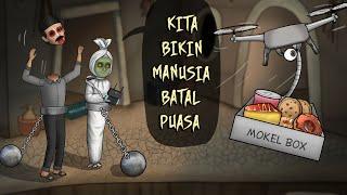 Kegiatan Hantu di Bulan Puasa 1 | Kompilasi #HORORKOMEDI Kartun Lucu, Animasi Lucu