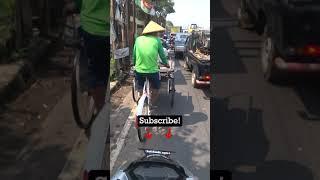 Would you do this on a motorcycle?   #motorcycle #motorvlog #Semarang #jakarta #motorcycle