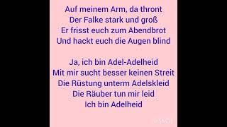 Adelheid with Lyrics. Die Schule der Magischen Tiere