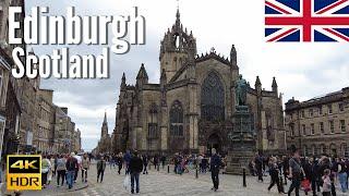 Edinburgh, Scotland  - Old Town - 4K Walking Tour in 2022