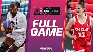 France  vs Chile  | Women | Full Pool Game | FIBA 3x3 U23 World Cup 2024