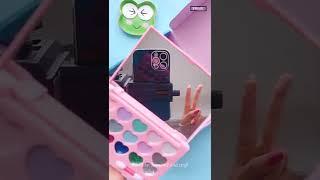 Unboxing mermaid makeup box / makeup for Little girls brand new / unicorn nails sticker #shorts