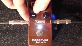 The Best Fuzz Pedal for Bass! MXR Bass Fuzz Deluxe