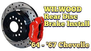 1964 - 1967 Chevelle GM A-Body Wilwood Rear Disc Brake Install