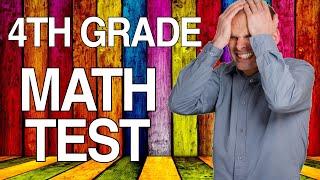 Can You Pass A 4th Grade Math Test? - 90% FAIL