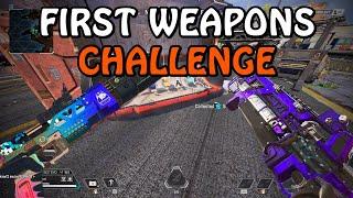 First Weapons Challenge!