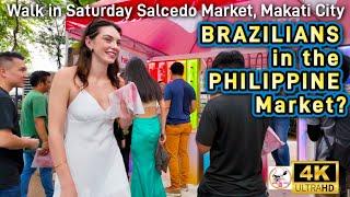 What's Happening in this Saturday Market in the Philippines? | Walk in J Velasquez Park Makati City