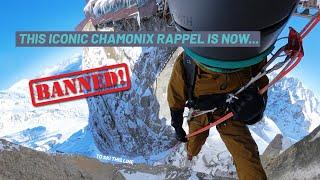 Skiing the Passerelle Couloir in Chamonix - A Step by Step Guide // DAVE SEARLE