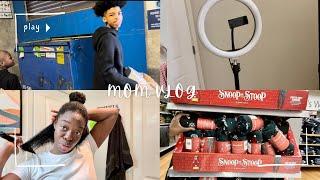 Busy Morning Vlog: I got bit by a dog, Cleaning, and a Walmart Visit