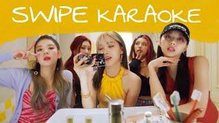 ITZY "SWIPE" - Karaoke with Backing Vocals