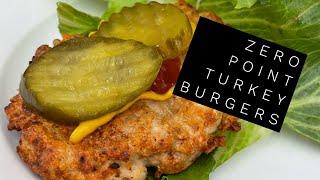 Zero Point Turkey Burgers - Weight Watchers