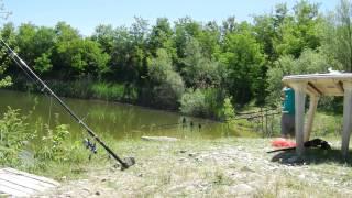 Carp fishing in Macedonia