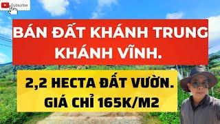 BÁN ĐẤT KHÁNH TRUNG KHÁNH VĨNH, ĐẤT NÔNG NGHIỆP GIÁ CHỈ 165K/M2 | TRẦN ANH THI BĐS.