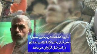 تایید کشته‌شدن یحیی سنوار؛ امیر گیتی خبرنگار اعزامی صدای در اسرائیل گزارش می‌دهد