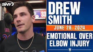 Drew Smith emotional about potentially needing Tommy John in year before free agency | SNY